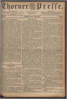 Thorner Presse 1887, Jg. V, Nro. 88