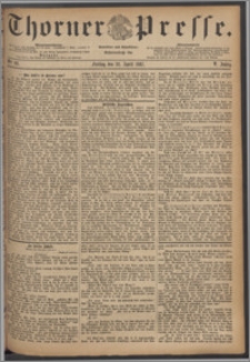 Thorner Presse 1887, Jg. V, Nro. 93