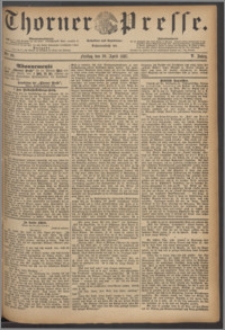 Thorner Presse 1887, Jg. V, Nro. 99