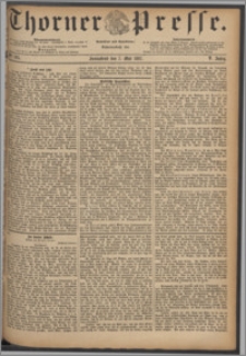 Thorner Presse 1887, Jg. V, Nro. 105