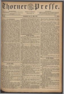 Thorner Presse 1887, Jg. V, Nro. 116