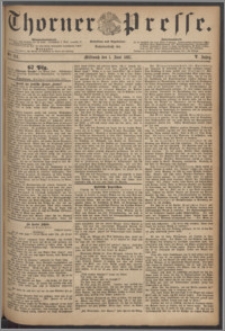 Thorner Presse 1887, Jg. V, Nro. 124