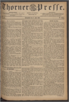 Thorner Presse 1887, Jg. V, Nro. 157