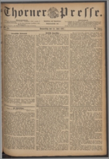 Thorner Presse 1887, Jg. V, Nro. 161