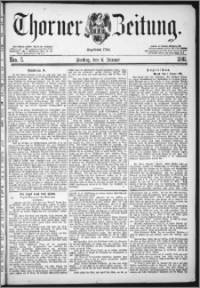 Thorner Zeitung 1882, Nro. 5