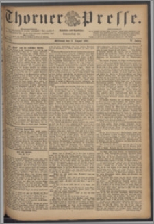 Thorner Presse 1887, Jg. V, Nro. 178