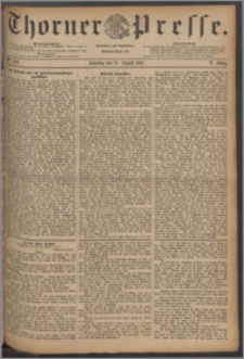 Thorner Presse 1887, Jg. V, Nro. 194 + Beilage