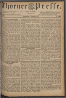 Thorner Presse 1887, Jg. V, Nro. 207