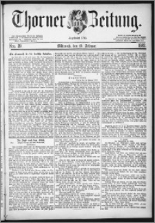 Thorner Zeitung 1882, Nro. 39