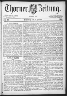 Thorner Zeitung 1882, Nro. 40