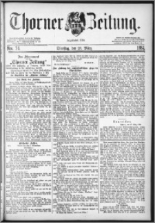 Thorner Zeitung 1882, Nro. 74