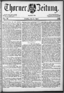 Thorner Zeitung 1882, Nro. 90