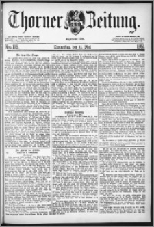 Thorner Zeitung 1882, Nro. 109