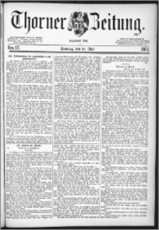 Thorner Zeitung 1882, Nro. 117 + Beilage