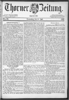 Thorner Zeitung 1882, Nro. 161