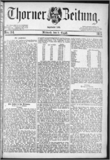 Thorner Zeitung 1882, Nro. 184