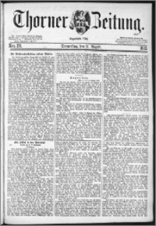 Thorner Zeitung 1882, Nro. 191