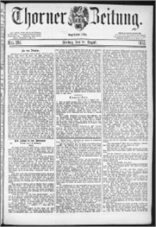 Thorner Zeitung 1882, Nro. 192