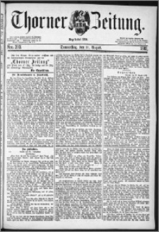 Thorner Zeitung 1882, Nro. 203