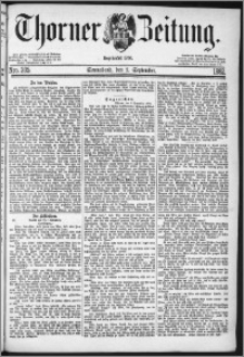 Thorner Zeitung 1882, Nro. 205