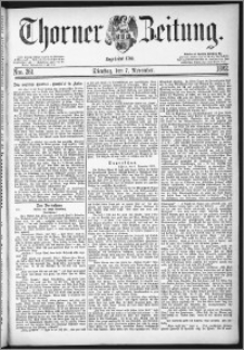 Thorner Zeitung 1882, Nro. 261