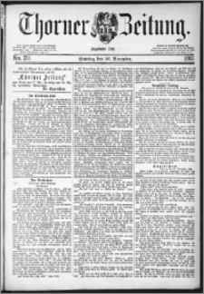 Thorner Zeitung 1882, Nro. 278 + Beilage, Extra-Beilage