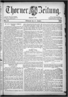 Thorner Zeitung 1883, Nro. 13