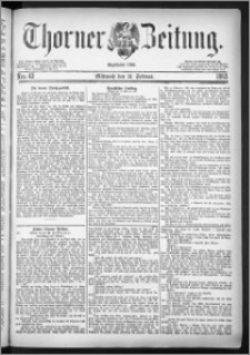 Thorner Zeitung 1883, Nro. 43