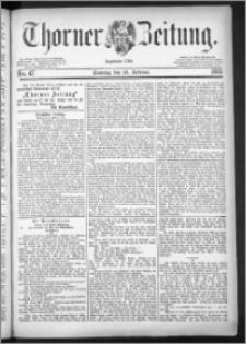 Thorner Zeitung 1883, Nro. 47