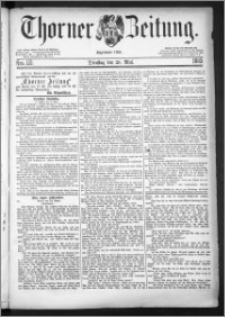 Thorner Zeitung 1883, Nro. 121