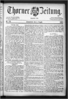 Thorner Zeitung 1883, Nro. 179