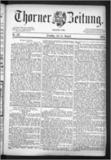 Thorner Zeitung 1883, Nro. 187