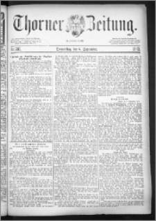 Thorner Zeitung 1883, Nro. 207