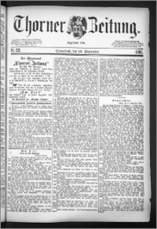 Thorner Zeitung 1883, Nro. 221