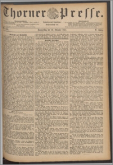 Thorner Presse 1887, Jg. V, Nro. 245