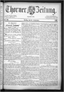 Thorner Zeitung 1883, Nro. 226