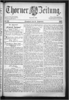 Thorner Zeitung 1883, Nro. 227