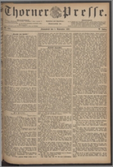 Thorner Presse 1887, Jg. V, Nro. 259
