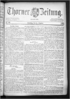 Thorner Zeitung 1883, Nro. 240 + Beilage, Beilagenwerbung