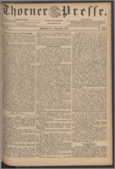 Thorner Presse 1887, Jg. V, Nro. 262