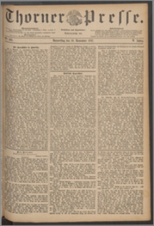 Thorner Presse 1887, Jg. V, Nro. 263