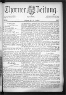 Thorner Zeitung 1883, Nro. 242