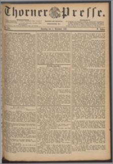 Thorner Presse 1887, Jg. V, Nro. 284 + Beilage