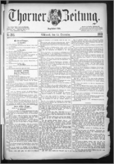 Thorner Zeitung 1883, Nro. 290