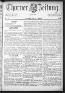 Thorner Zeitung 1884, Nro. 14