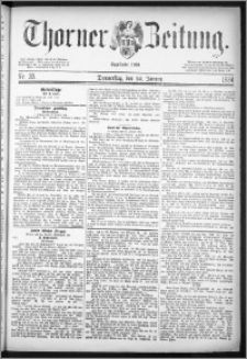 Thorner Zeitung 1884, Nro. 20