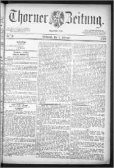 Thorner Zeitung 1884, Nro. 31