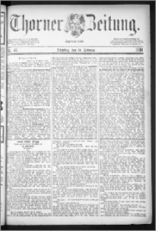 Thorner Zeitung 1884, Nro. 42