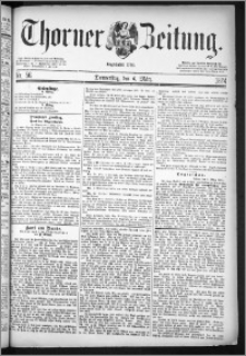 Thorner Zeitung 1884, Nro. 56