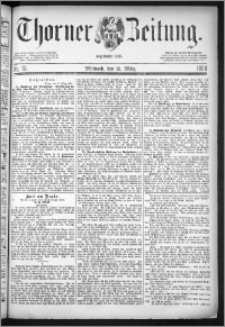 Thorner Zeitung 1884, Nro. 61